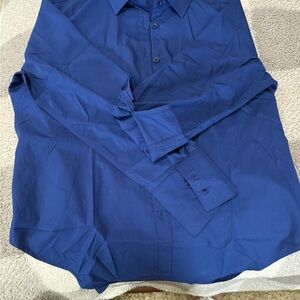 Women's Blue Dress Shirt